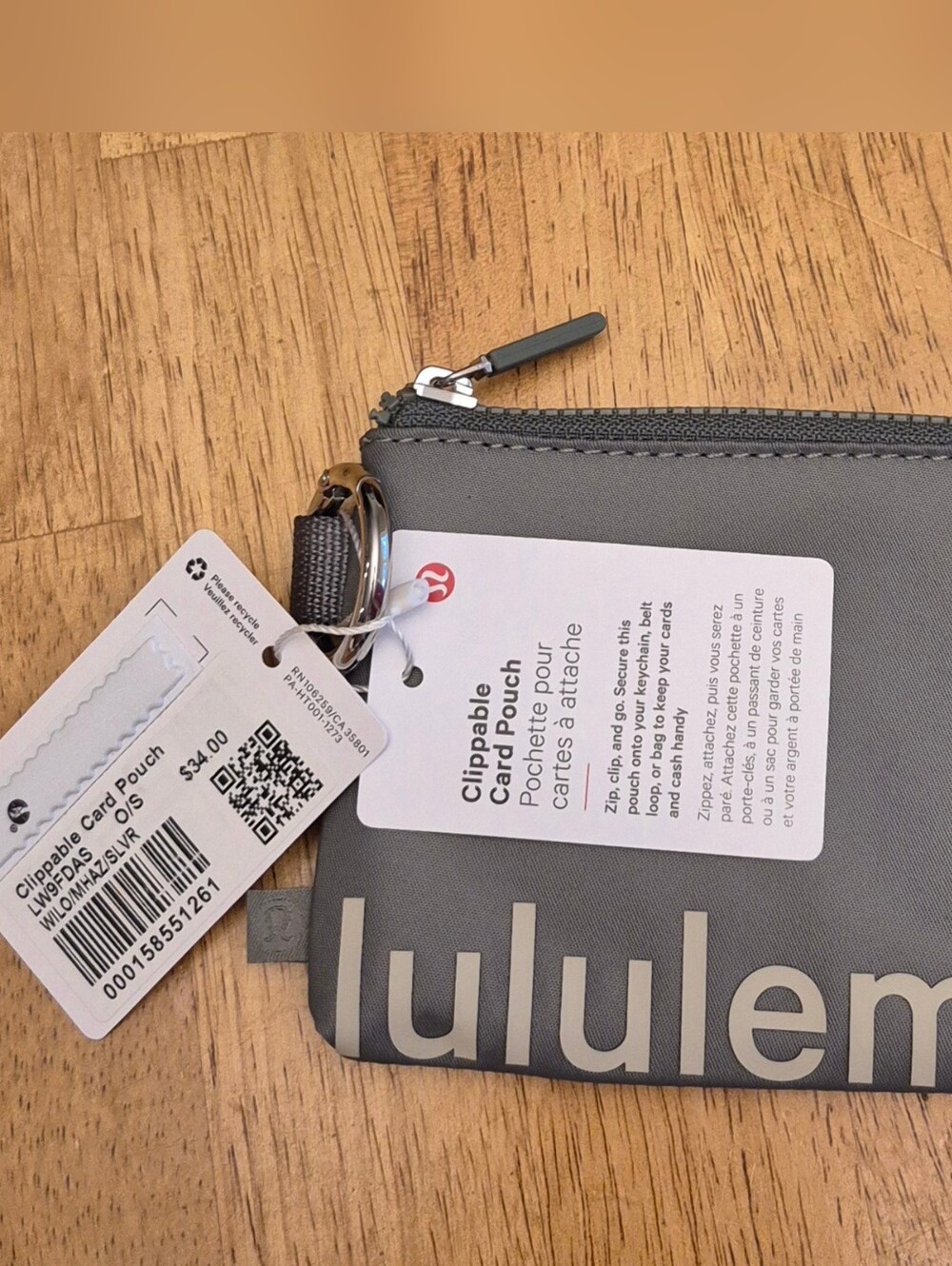 Lululemon SET Convertable Ruche Strap Crossbody & Wallet Willow Leaf Meadow Haze - Picture 9 of 9